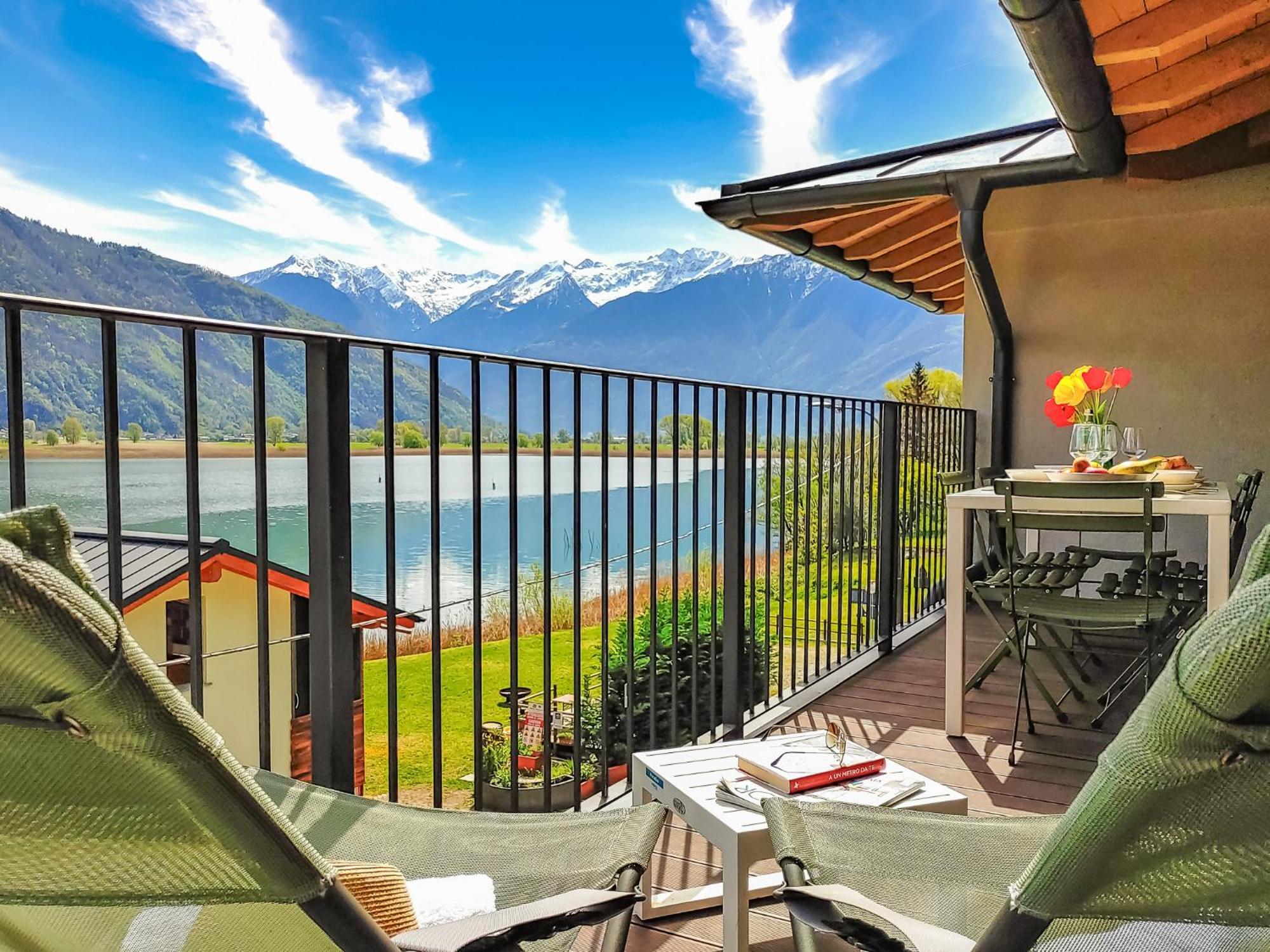 Dascio Dolce Ferienwohnung Panorama Balkon Am See Exteriér fotografie