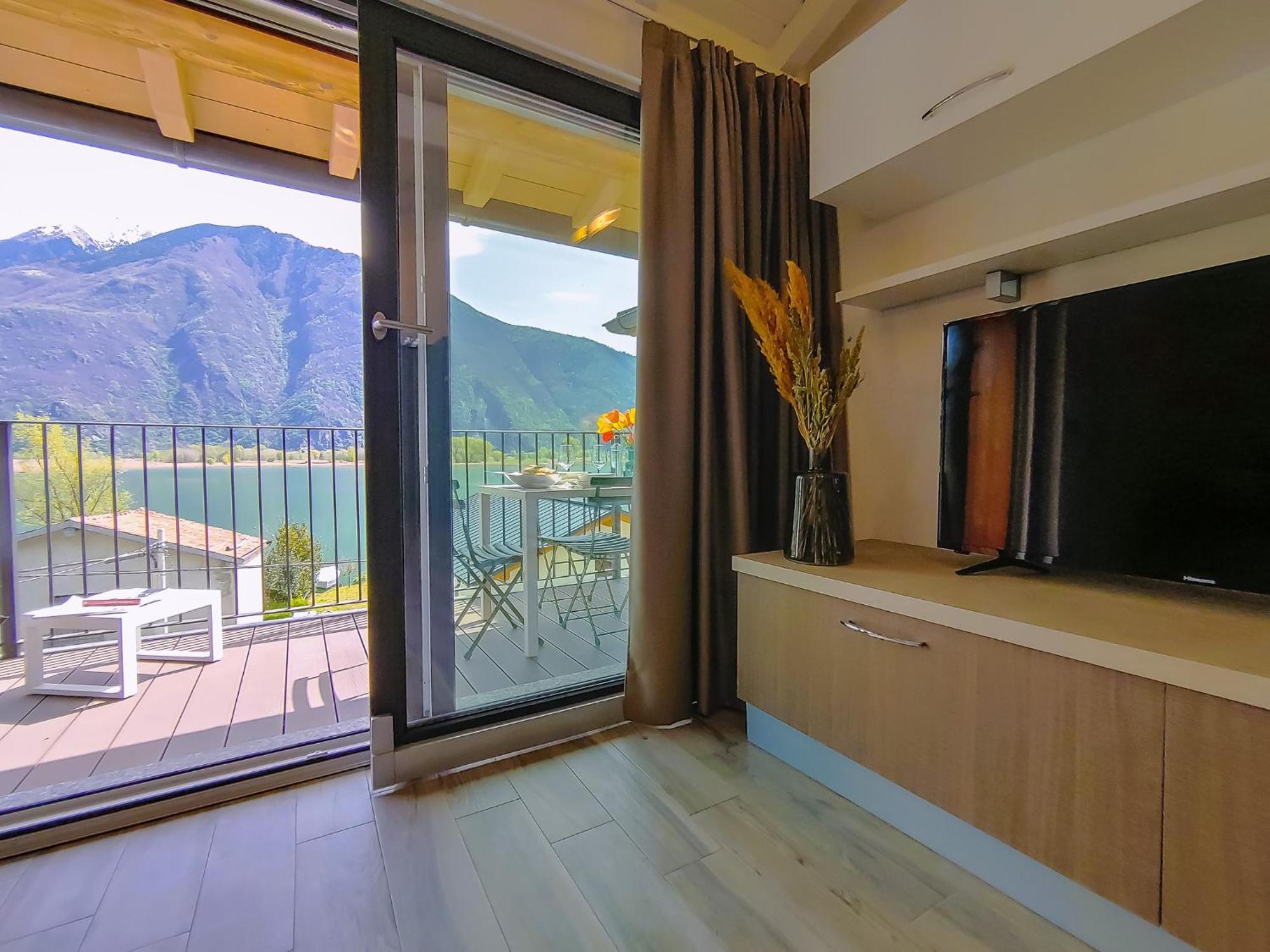 Dascio Dolce Ferienwohnung Panorama Balkon Am See Exteriér fotografie