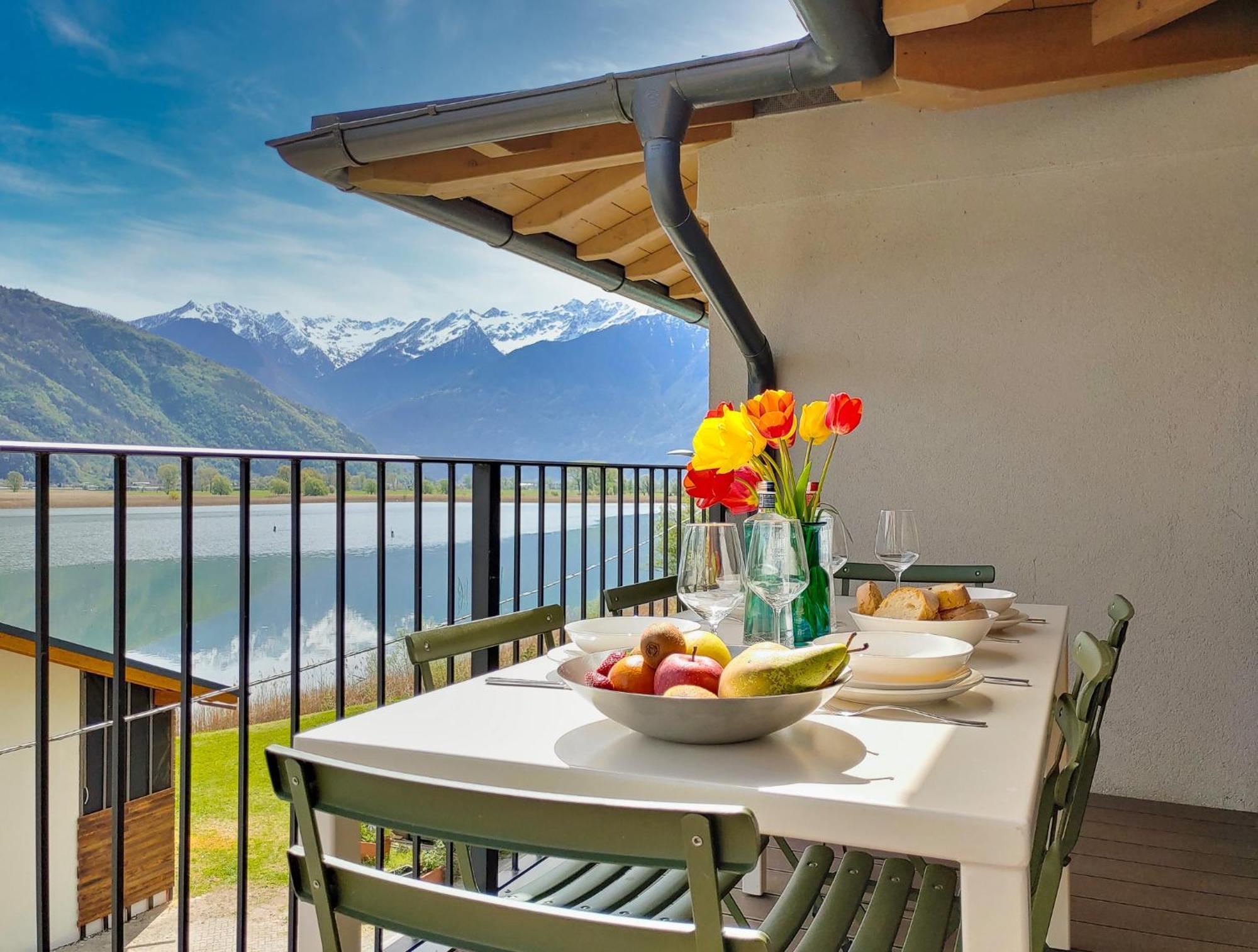 Dascio Dolce Ferienwohnung Panorama Balkon Am See Exteriér fotografie