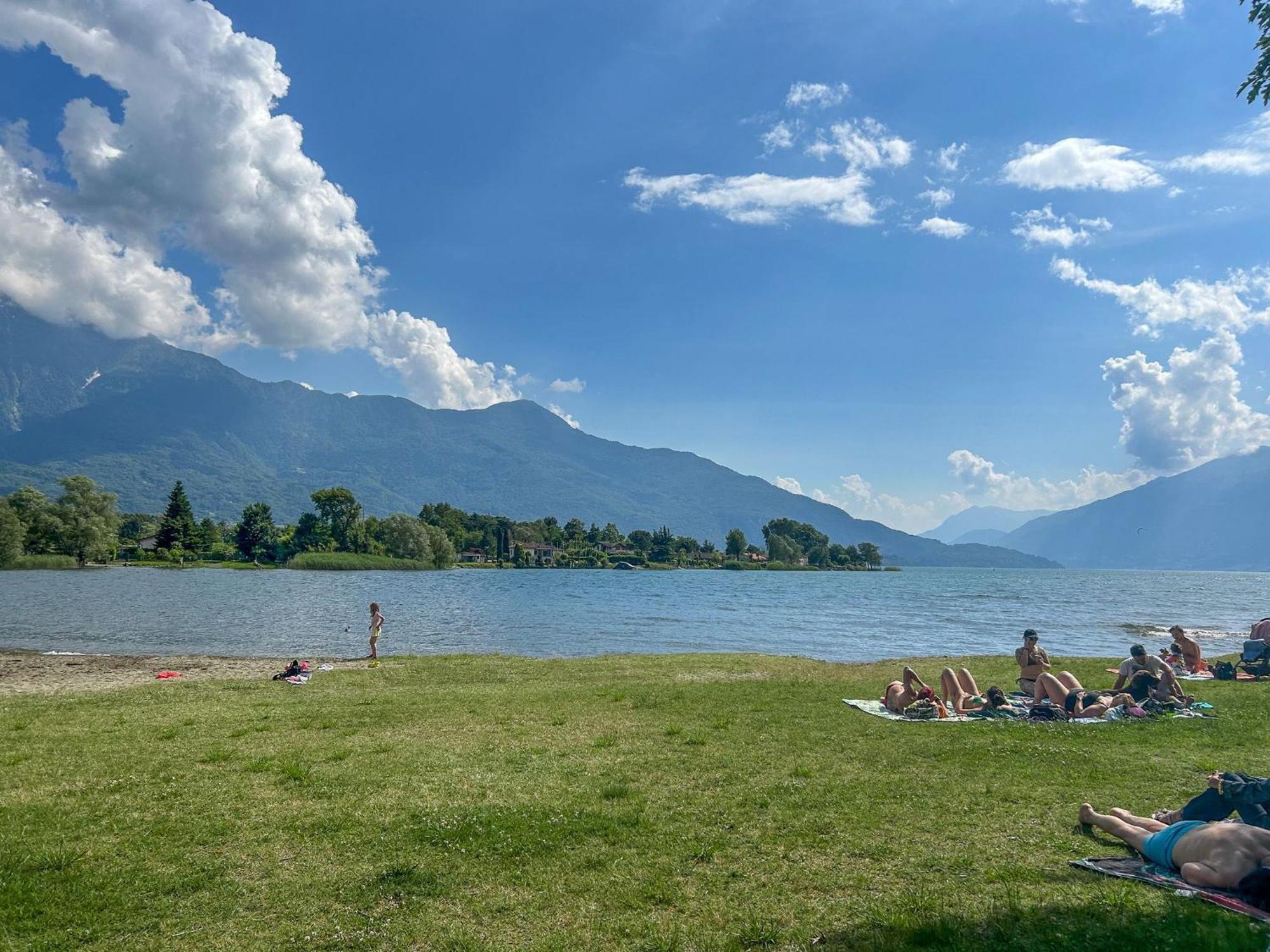 Dascio Dolce Ferienwohnung Panorama Balkon Am See Exteriér fotografie