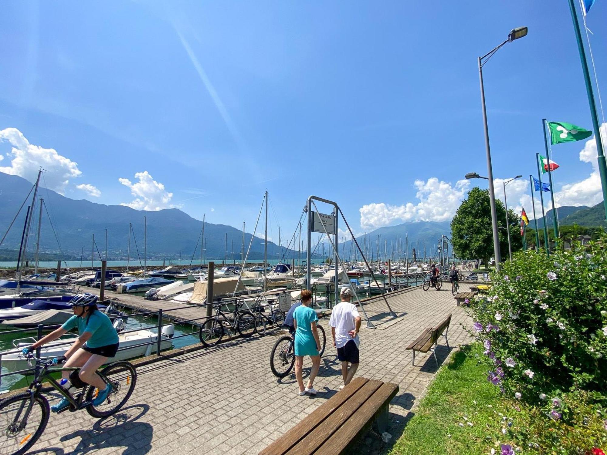 Dascio Dolce Ferienwohnung Panorama Balkon Am See Exteriér fotografie