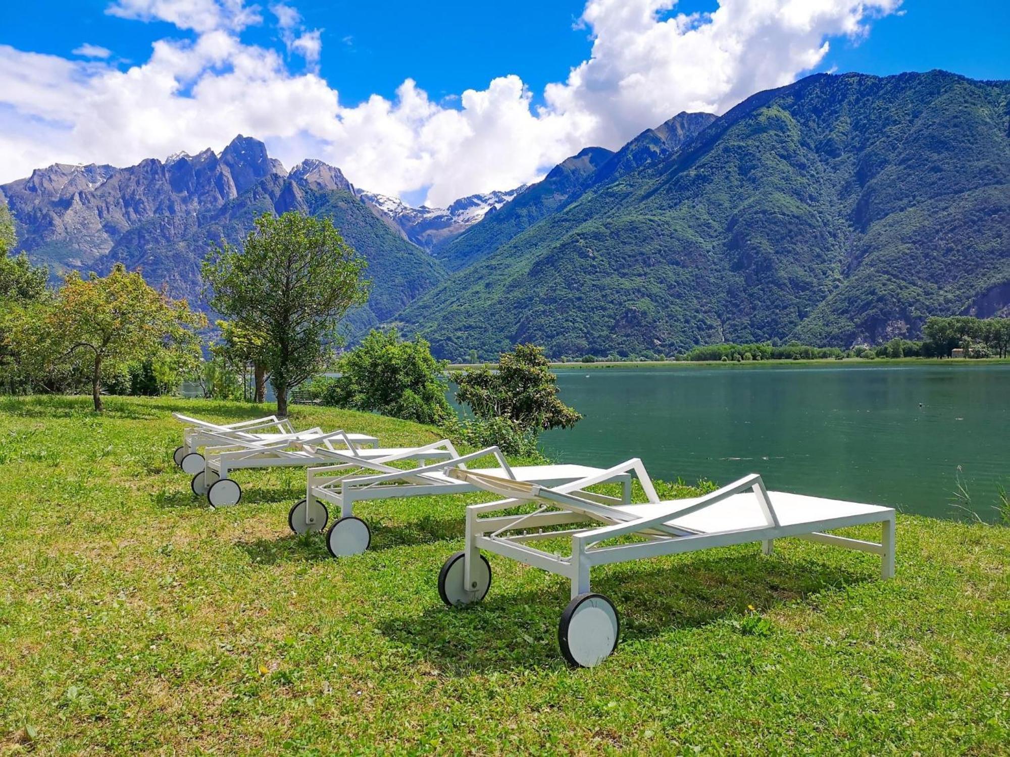 Dascio Dolce Ferienwohnung Panorama Balkon Am See Exteriér fotografie